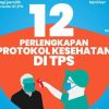 KPU TOMOHON : Ada 12 Hal Baru di TPS Terkait Protokol Kesehatan