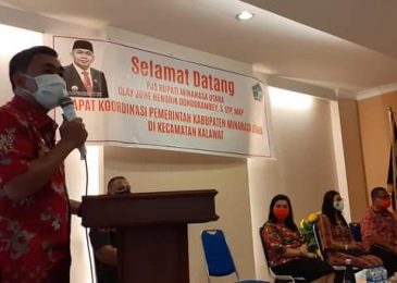 Tatap Muka bersama Jajaran Pemerintah Kecamatan Kalawat, Clay ingatkan Hal ini