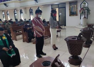 Cawali Andrei Angouw﻿ Dapat Penguatan dari Pendeta dan PelSus