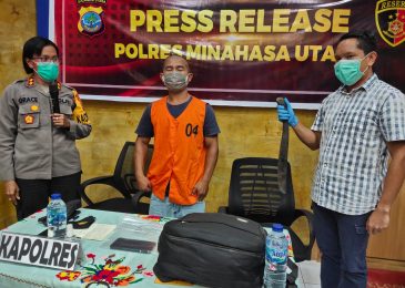 Tim Resmob Polres Minut Berhasil Menangkap Pelaku Penganiayaan Menggunakan Sajam di Airmadidi