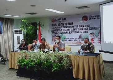 Bawaslu Gelar Bimtek Bagi PTPS se-Kabupaten Minut