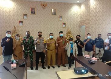 Wabup Parapaga Hadiri Giat Virtual HPNI