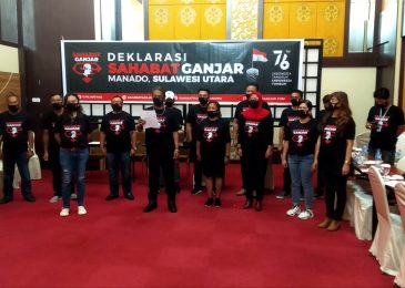 Deklarasi Sahabat Ganjar Serentak 50 Kota di 34 Provinsi