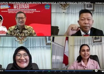 Jadi Narasumber, Bupati Joune Ganda Paparkan Kesiapan Pemkab Minut Sebagai DPSP