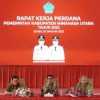 Bahas Point Penting dan Program Pemkab Minut, JGKWL Pimpin Rapat Kerja Perdana