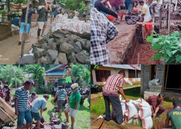 Realisasikan Dana Desa, Pemdes Bango Bangun Drainase