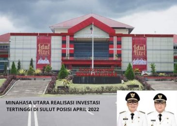 JGKWL Sukses Bawah Minut Tertinggi Realisasi Investasi di Sulut