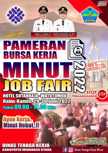 Pencaker Ayo Merapat! Ada Banyak Lowongan Kerja di Job Fair Pemkab Minut