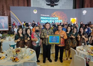 JG-KWL Raih Penghargaan Sertifikat Adipura Tahun 2022