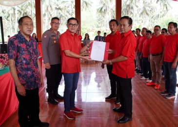 Bupati Joune Ganda Kukuhkan Portdasap Minut Masa Bakti 2022-2025