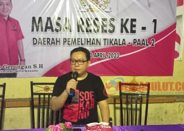 Ketua BK DPRD Manado Reses di Taas Lingk VI