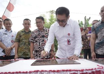 Penuhi Kebutuhan Air Lahan Pertanian, Bupati Joune Ganda Resmikan 4 Jaringan Irigasi