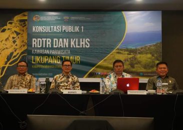 Bupati Joune Ganda Hadiri Konsultasi Publik I RDTR dan KLHS Kawasan Pariwisata Likupang