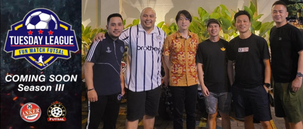 Gabungan Pengusaha Muda Siap Gelar Tuesday League Season 3