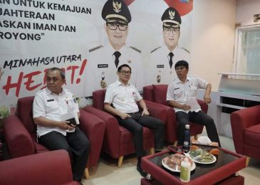 Kembangkan Pengadaan Barang dan Jasa di Desa, Pemkab Minut Rapat Bersama LKPP RI