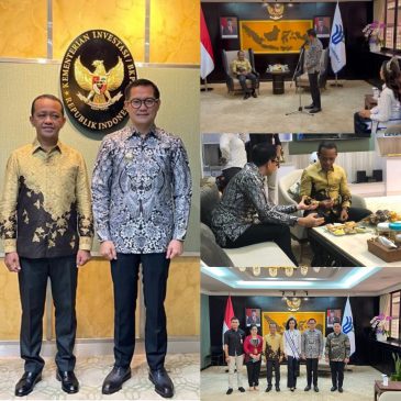 Bupati Joune Ganda Audiensi ke Kementerian Investasi BKPM RI