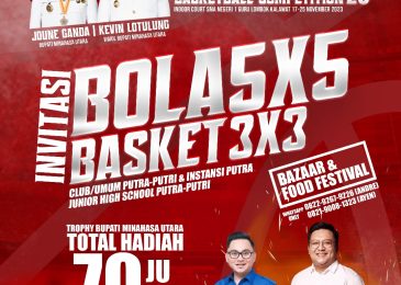 Ayo Daftar di Kejurkab Minut Basketball Competition 2023