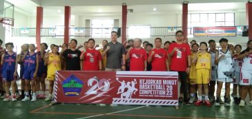 Wakili Bupati, Kadispora Buka Kejurkab Basketball Competition 2023