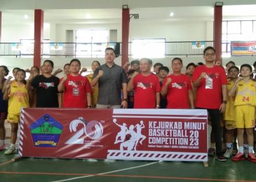 Wakili Bupati, Kadispora Buka Kejurkab Basketball Competition 2023