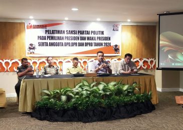 Bawaslu Minut Gelar Pelatihan Saksi Partai Politik Pada Pemilu 2024