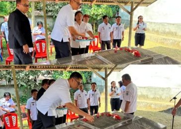 Pjs Bupati Ziarah Ke Makam Pendiri Kabupaten Minahasa Utara